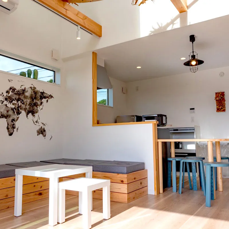 貸別荘室内：Nat's（ナッツ）